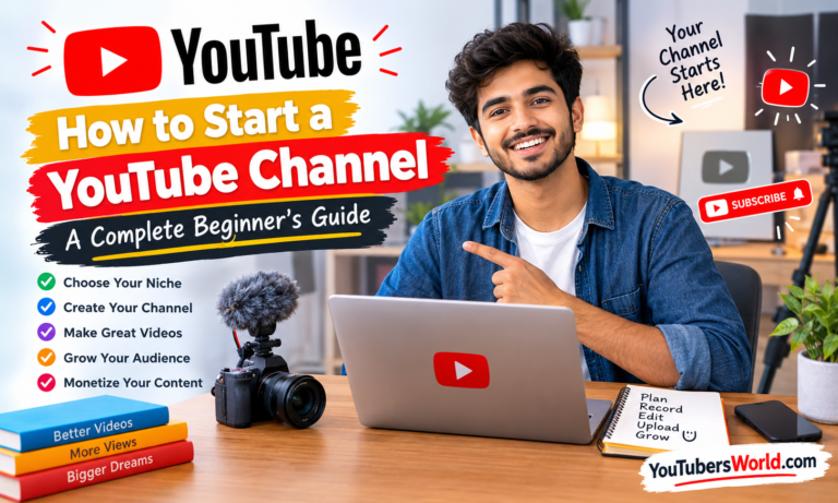 How to Start a YouTube Channel